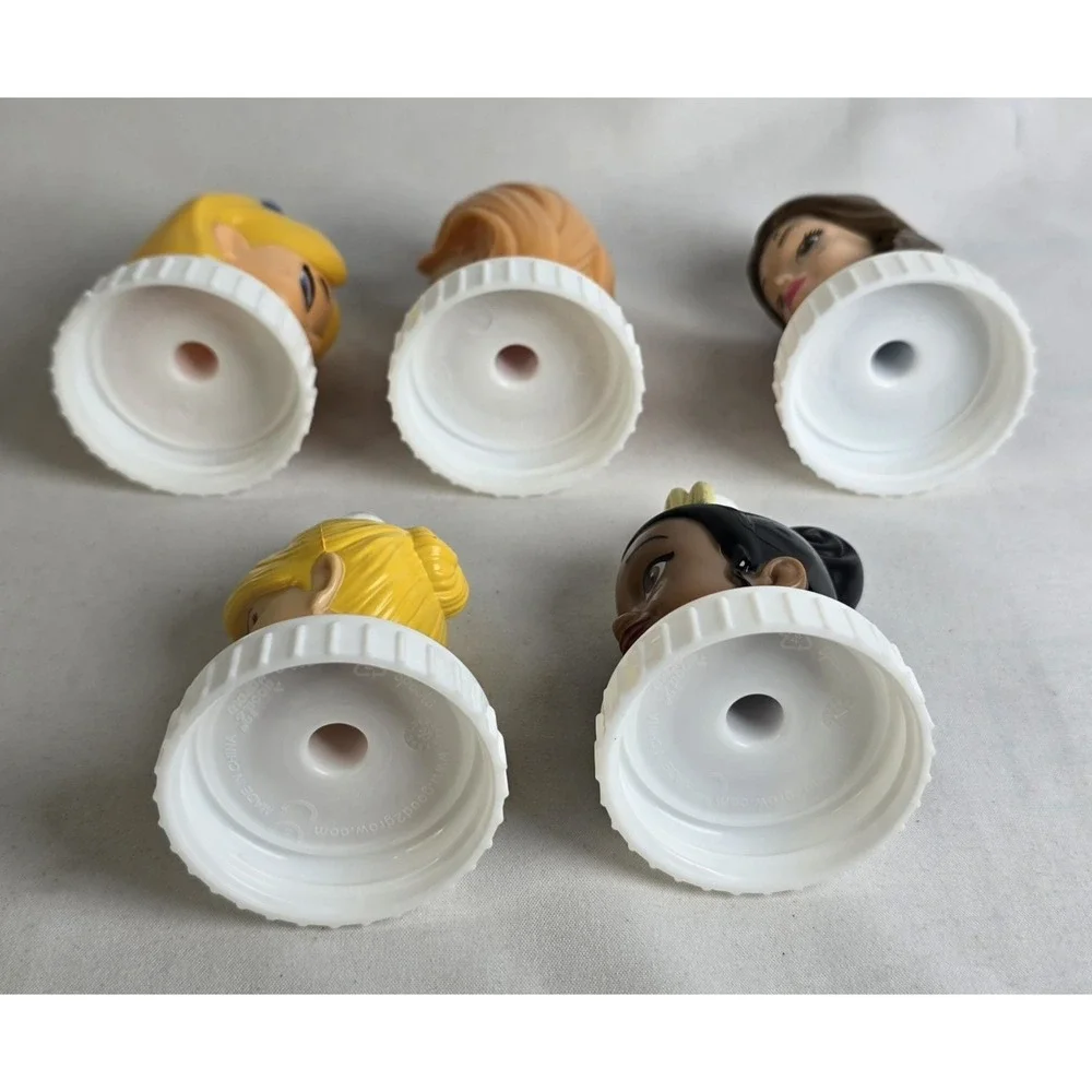 Girls Good 2 Grow Juice Toppers Lot Of 5 Bell Anna Cinderella